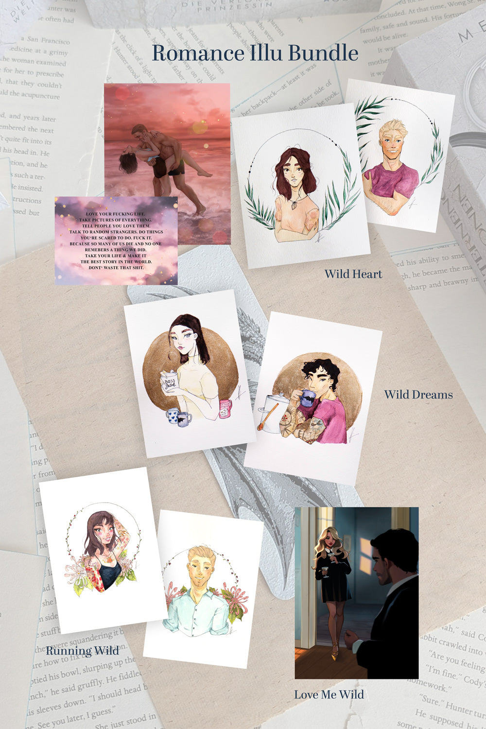 Romance Illu Bundle